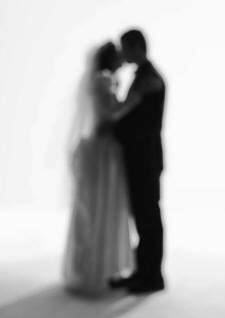 Stolen Moment couple kissing