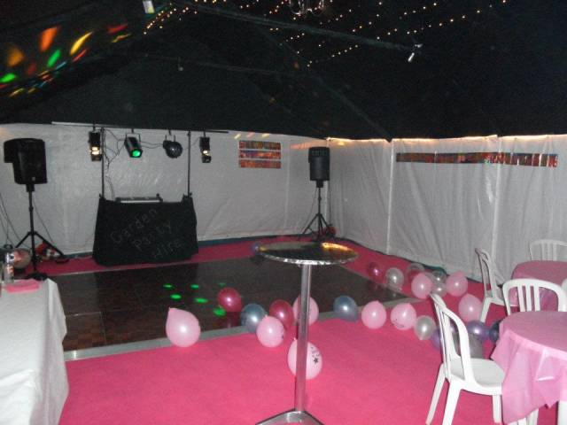 Dance Floor on Coconut Matting