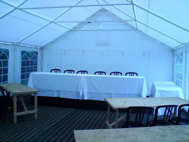 Press Release Marquee for Lords Cricket Ground launch of Quick Cricket
