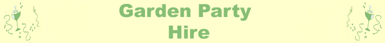 Garden Party Hire